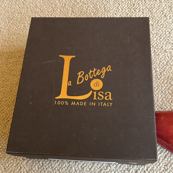 Red Chelsea Boot, Bottega di Lisa, size 40, NWT - Picture 7 of 8